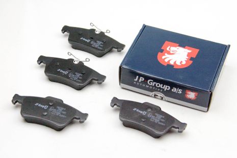 Колодки задні гальмівні Connect 02-13, JP Group (1263700610)