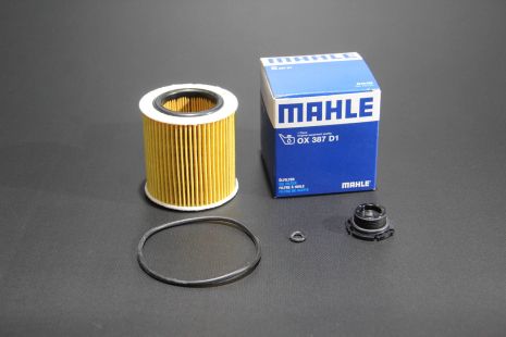Фильтр масла Mahle BMW 1,2,3 Series 2,0, MAHLE (OX387D1)