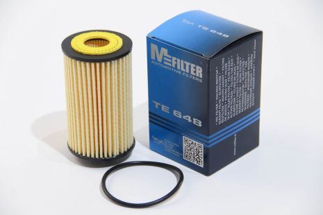 Фильтр масляный Opel Combo C 1.4 (бензин) 01-11, MFILTER (TE648)