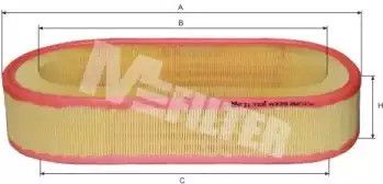 Фільтр повітряний MB 124 (вир-во M-Filter), MFILTER (A339)