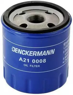 Фільтр олії Citroen/Fiat/Peugeot/Renault 1.9D/2.0HDI/2.5D/2.0 16V, DENCKERMANN (A210008)