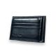 Затискач гаманець для купюр YangFan зі шкірозамінника відділення для банківських карток розмір: 11*8*1 см чорний