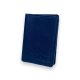 Портмоне для автодокументов натуральная кожа BagWay 4 отделения для карточек размер: 13*9*1 см темно-синий