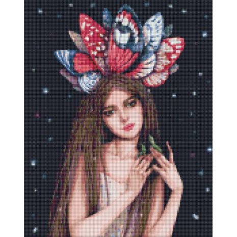 Алмазная мозаика - Краски бабочек ©lesya_nedzelska_art Ideyka 40х50 см (AMO7265)