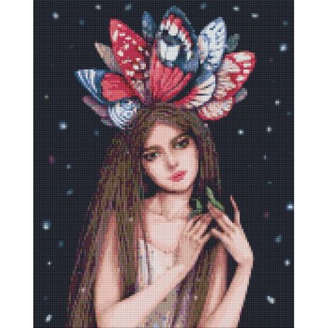Алмазна мозаїка - Фарби метеликів ©lesya_nedzelska_art Ideyka 40х50 см (AMO7265)
