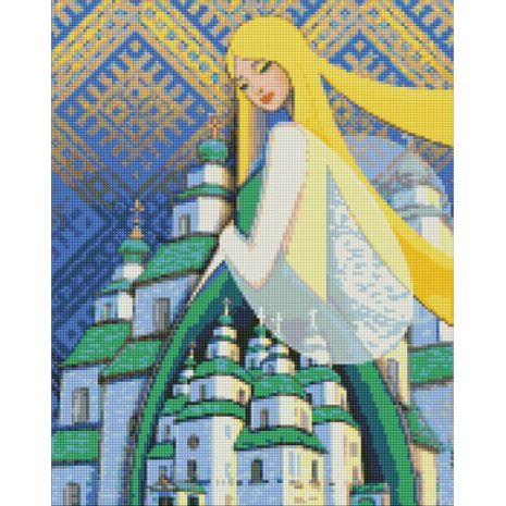 Алмазна мозаїка - Берегиня Свято-Троїцького Собору ©mosyakart Ideyka 40х50 см (AMO7431)