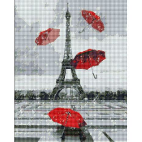 Алмазна мозаїка - Улюблений Париж Ideyka 40х50 см (AMO7219)