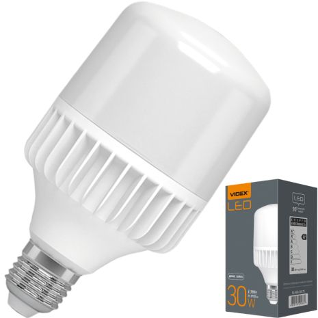 Світлодіодна лампа VIDEX A80 30W E27 5000K (VL-A80-30275)