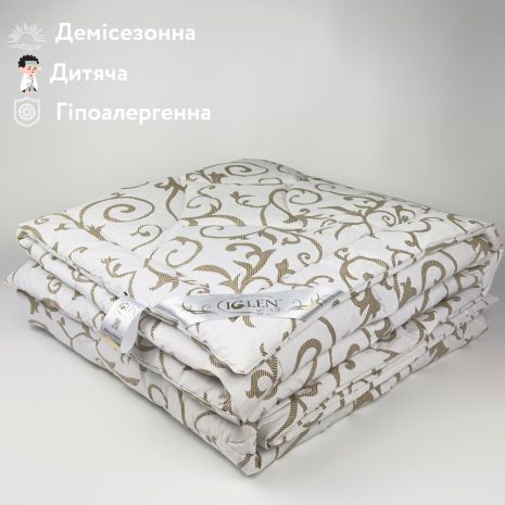 Одеяло антиаллергенное демисезонное детское IGLEN BS 110х140 в бязи (110140BS1)