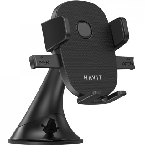 Тримач для телефону HAVIT HV-LY023 Black на присосці