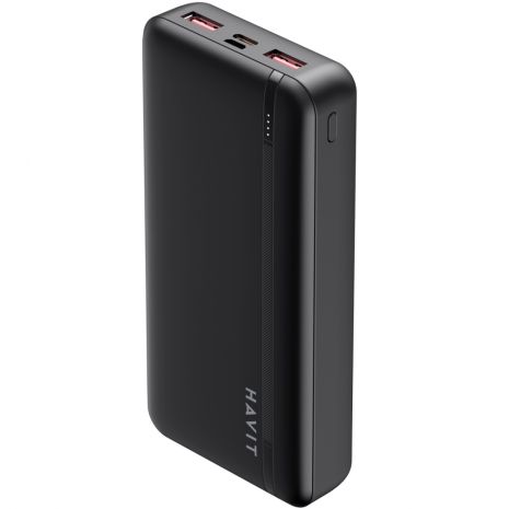 Повербанк HAVIT HV-PB92 20000mAh с быстрой зарядкой PD+QC3.0 Black