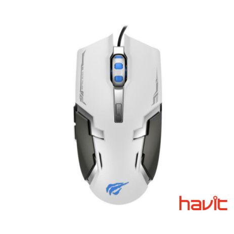 Мишка ігрова HAVIT HV-MS749 GAMING USB white