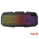 Клавиатура игровая HAVIT HV-KB406L с подсветкой и функцией Anti-Ghosting