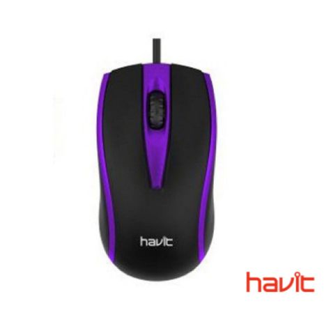 Мышка HAVIT HV-MS871 USB purple (25257)