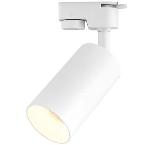 Трековый светильник VIDEX VL-SPF06C-W под лампу GU10 поворотный, белый