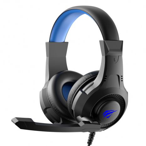 Ігрові навушники HAVIT HV-H2031D GAMING Black/Blue з мікрофоном та підсвічуванням (26398)
