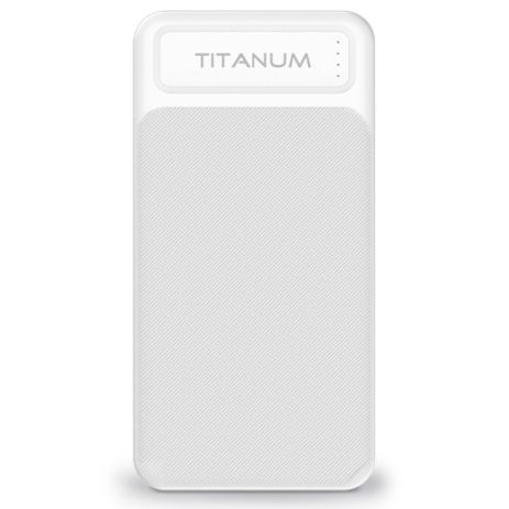 Повербанк TITANUM TPB-912-W 10000mAh Li-Pol White