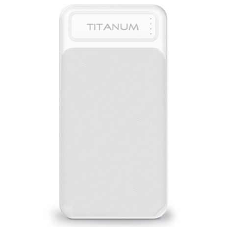 Powerbank TITANUM TPB-912-W 10000mAh Li-Pol Білий