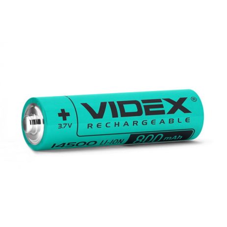 Акумулятор літій-іонний Videx 14500 800mAh (23810)