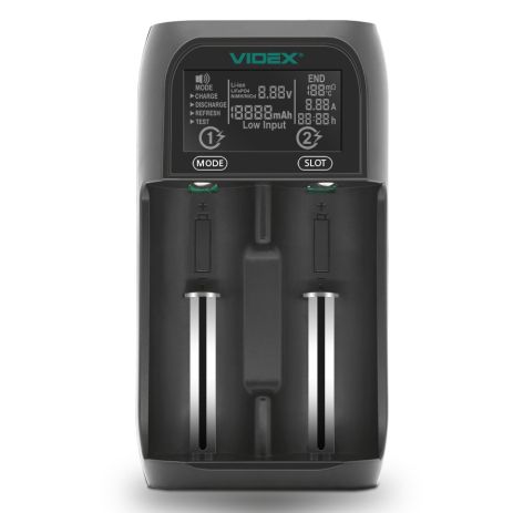 Зарядний пристрій універсальний Videx VCH-UT201 з 4 режимами роботи