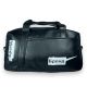 Спортивна сумка, одне відділення, фронтальна кишеня, задня кишеня, ремінь, що знімається, розмір 47*25*19 см, чорна