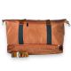 Дорожня сумка Bobo, два відділення, дві внутрішні кишені, фронтальна кишеня, розмір 47*35*25 см, руда