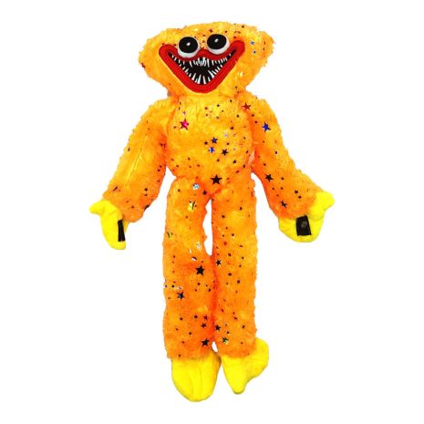 Мягкая игрушка Хаги Ваги 40 см Оранжевый с блестками