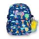 Шкільний рюкзак для дівчинки Favor, два відділення, фронтальні кармани, бічні кармани, розмір: 35*26*12см, синій