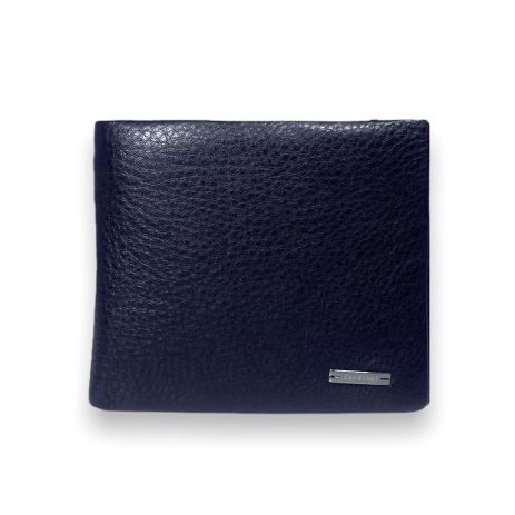 Чоловічий гаманець із натуральної шкіри Cardinal 208G магніт 5вічок для карток розмір 12*10*2см чорний