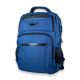 Міський рюкзак 15 л, 3 відділи, USB роз'єм, кабель, один фронтальний карман, розмір: 40*28*14 см, синій