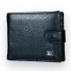 Чоловічий гаманець Devi's шкірозамінник 2 відділи для купюр 4 для карток розмір: 12*10*2 см чорний