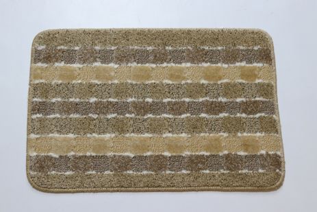 Килимок у ванну 40x60 см вологопоглинаючий на гумовій основі 280124/beige