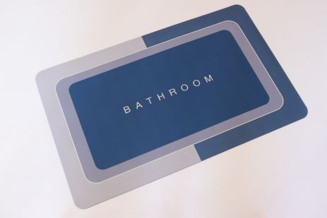 Вологопоглинаючий килимок у ванну 150*120 см на нековзькій основі R30937-150/aquamarine