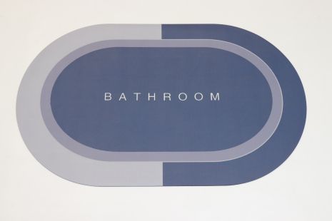Вологопоглинаючий килимок у ванну 50*80 см на нековзькій основі 30940/darkblue
