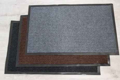 Придверний килимок з ворсовим покриттям "Смуга" 40 * 60 см