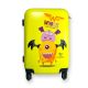 Дитячий валіза Wings, одне відділення, кодовий замок, висувна ручка, розмір: 55*37*23 см, вага: 2,5 кг, жовтий