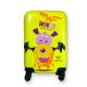 Дитячий валіза Wings, одне відділення, кодовий замок, висувна ручка, розмір: 51*35*20 см, вага: 2,3 кг, жовтий
