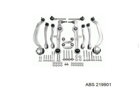 К-кт рычагов передней подвески Audi A4 (с тонким пальцем), ABS (219901)