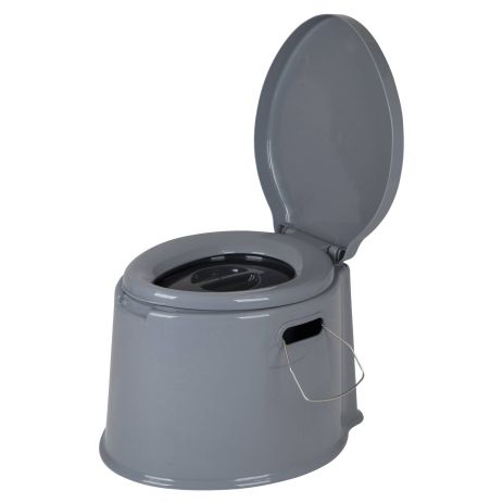 Біотуалет Bo-Camp портативний туалет 7 літрів сірий (5502800)