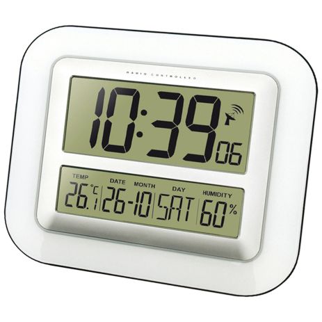 Настінний годинник Technoline WS8006 Silver (WS8006)