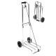 Візок господарський Bo-Camp Luggage Trolley Foldable 40 kg Silver (5267279)