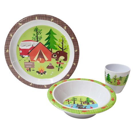 Сервиз столовый Gimex Tableware Kids 3 Pieces 1 Person Adventure (6965570)