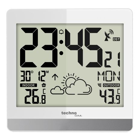 Часы настенные Technoline WS8119 White (WS8119)