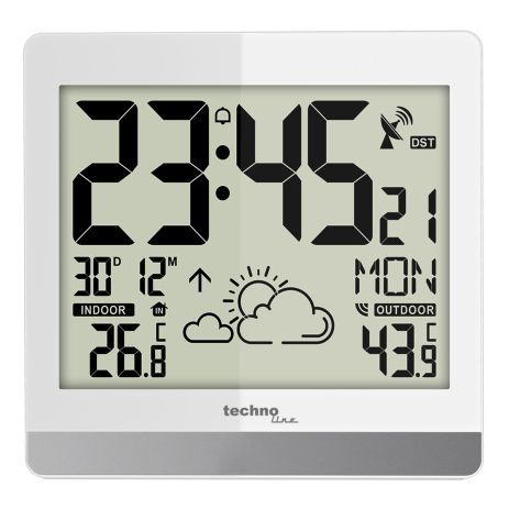 Часы настенные Technoline WS8119 White (WS8119)