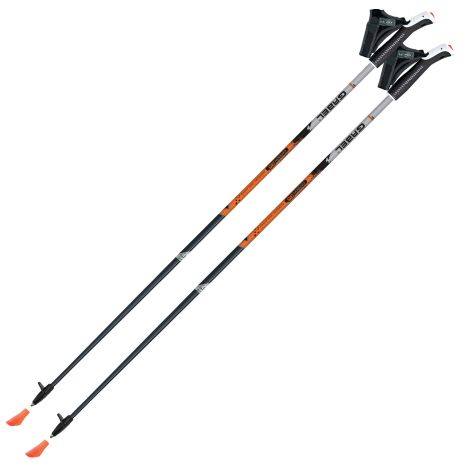 Палки для скандинавской ходьбы Gabel X-1.35 Black/Orange 105 (7008361141050)