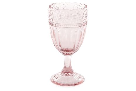 Бокал для вина 300мл, цвет - розовый BonaDi 581-019