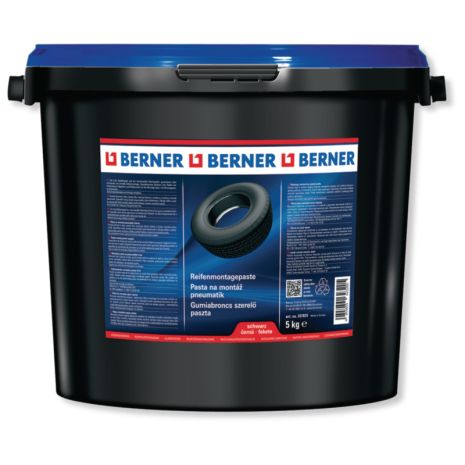 Монтажная паста для шин Berner 5 кг Черная