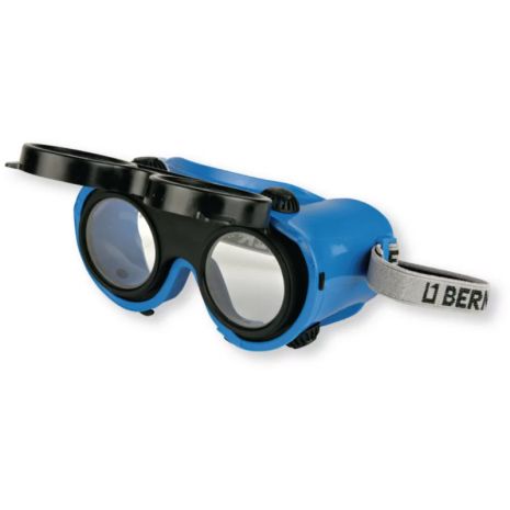 Захисні окуляри для зварювання / шліфування тоновані Berner, EN 166/169