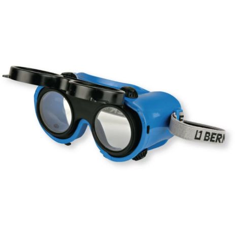 Защитные очки для сварки / шлифовки тонированные Berner, EN 166/169