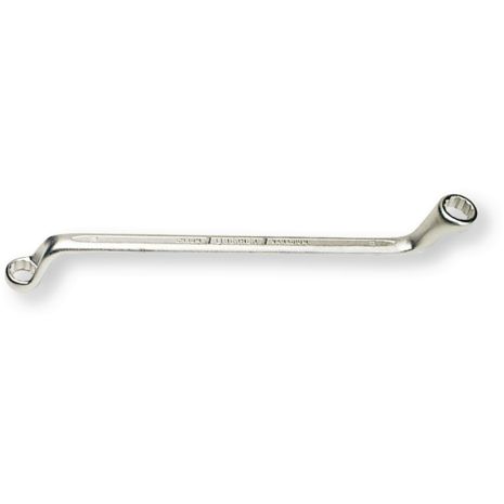 Ключ гайковий накидний колінчастий, 17 х 19 мм, довжина 271 мм, Berner